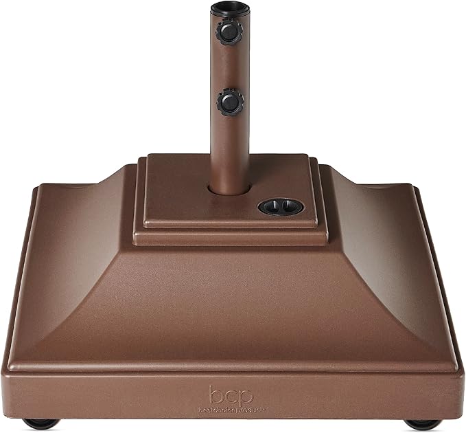 Best Choice Products Fillable Mobile Umbrella Base, Heavy Duty Base, Square by BestChoiceProducts