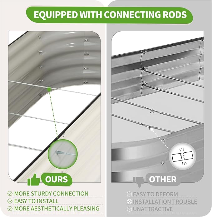 Galvanized Raised Garden Bed - Image 5