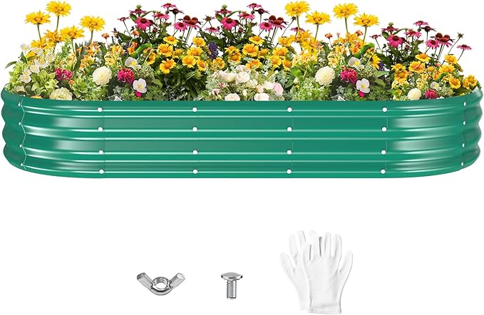 Galvanized Raised Garden Beds for Gardening by Unknown