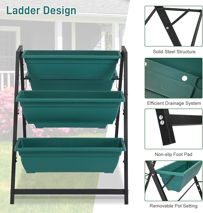 Vertical Garden Planter, Raised Garden Beds Outdoor - Image 3
