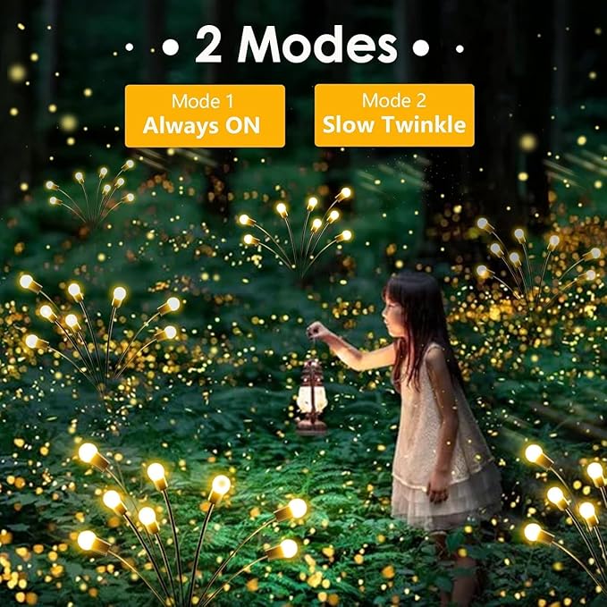 4-Pack Garden Solar Lights, 32 LED Solar Lights Outdoor - Image 5