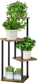 AZERPIAN Plant Stand 4 Tier Indoor Metal Flower Shelf by AZERPIAN