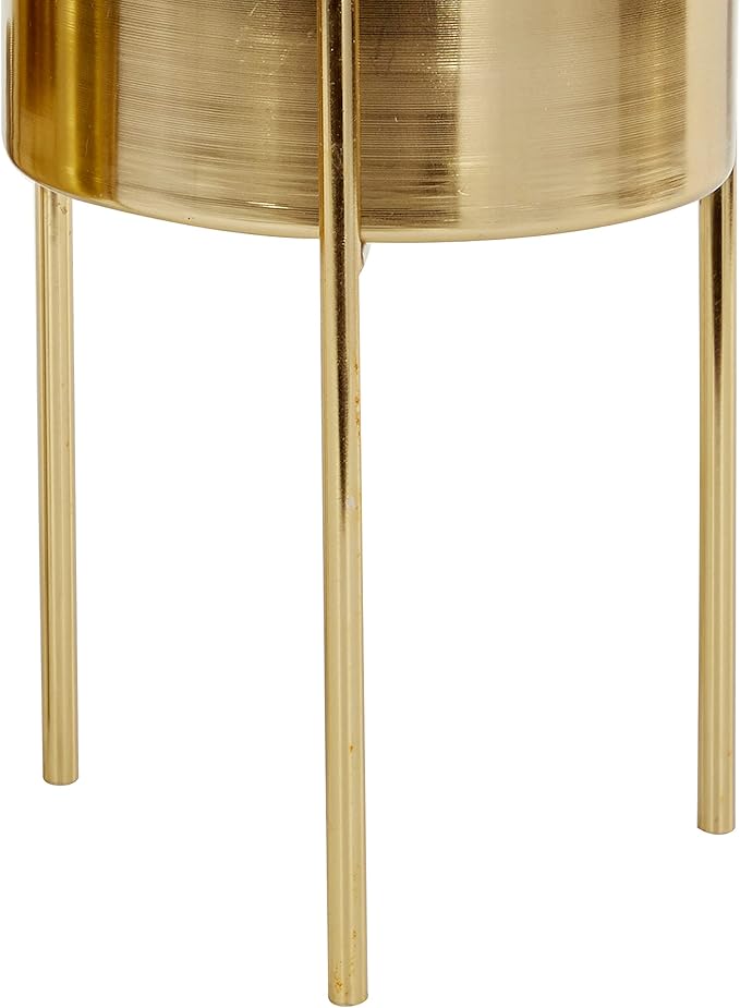 Deco 79 Metal Indoor Outdoor Planter Large Planter Pot - Image 6
