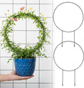 2 Pcs Trellis for Climbing Plants Indoor 14.5" Hoya Trellis Set Small Plant by Unknown