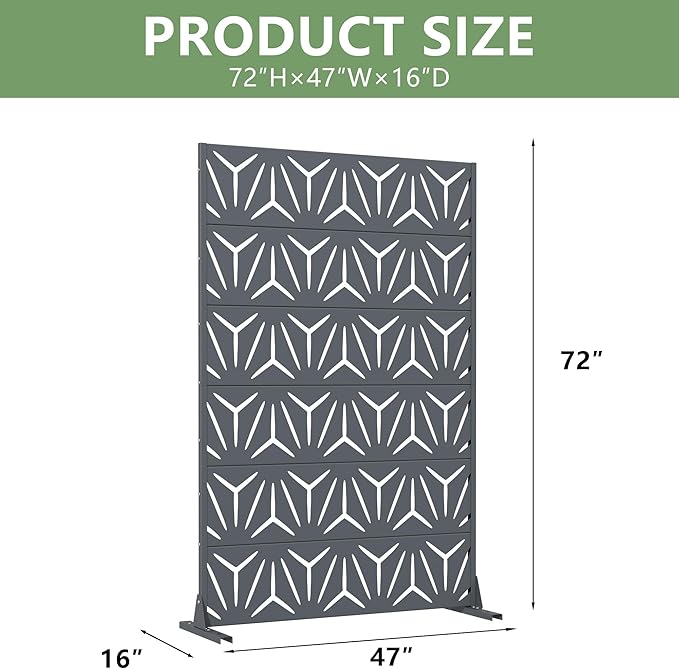 Casaphoria Metal Privacy Screen Outdoor - Image 4