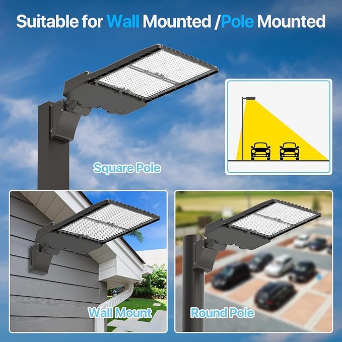 HYPERLITE Led Parking Lot Light - 400W UL Listed LED Stadium Lights - Image 4