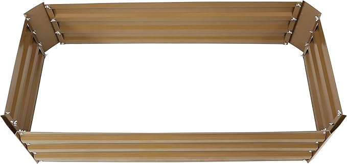 Sunnydaze 11.75" H Raised Metal Garden Bed - Image 9