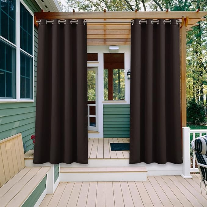 NICETOWN 2 Panels Outdoor Curtains - Image 7