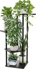 Bamworld Small Plant Stand Indoor 4 Tier Metal Plant Shelf by Bamworld