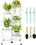 5 Tier Plant Stand Indoor, Tiered Plant Stand Outdoor by Cawukege