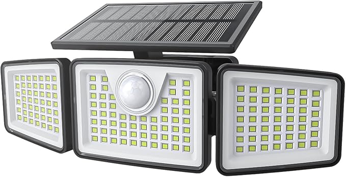 2500LM Solar Lights Outdoor by ChargebySunLightUpHome