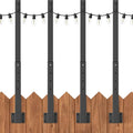 AILBTON 4 Pack 2.8Ft String Light Poles, Light Poles by AILBTON