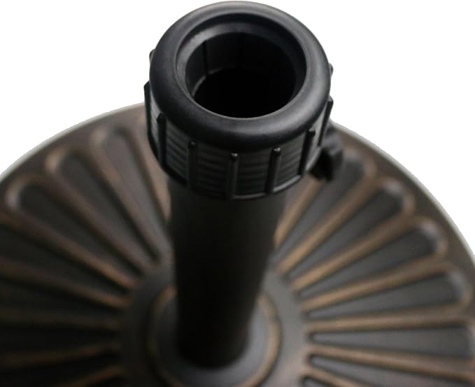 Sunnyglade 18" 30.2-lbs Heavy Duty Round Antiqued Umbrella Base - Image 3