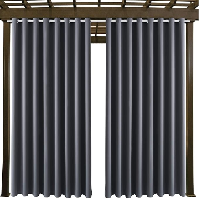 DIVA EN CAMINO DEC Outdoor Patio Curtain Waterproof Darkening Thermal Insulated - Image 9