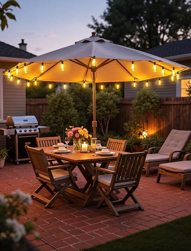 50FT Outdoor String Lights, Patio Lights - Image 3