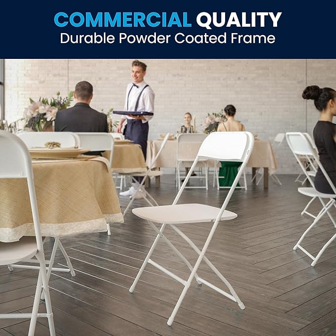Flash Furniture Hercules Series Plastic Folding Chairs - Image 9