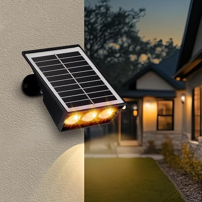 Solar Spot Lights Outdoor, RGB Solar Landscape Spotlights IP65 Waterproof - Image 7