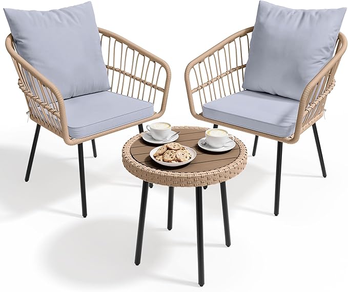 YITAHOME 3 Piece Bistro Set Outdoor - Image 8