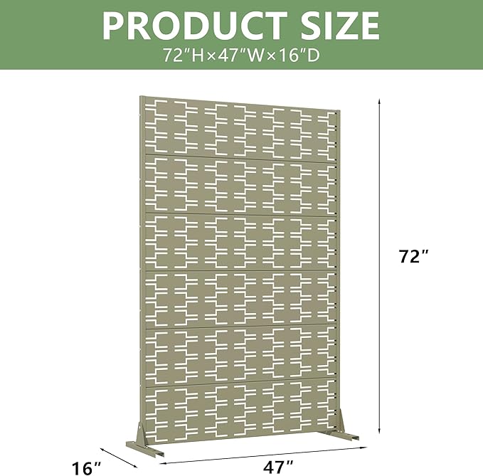 Casaphoria Metal Privacy Screen Outdoor - Image 4