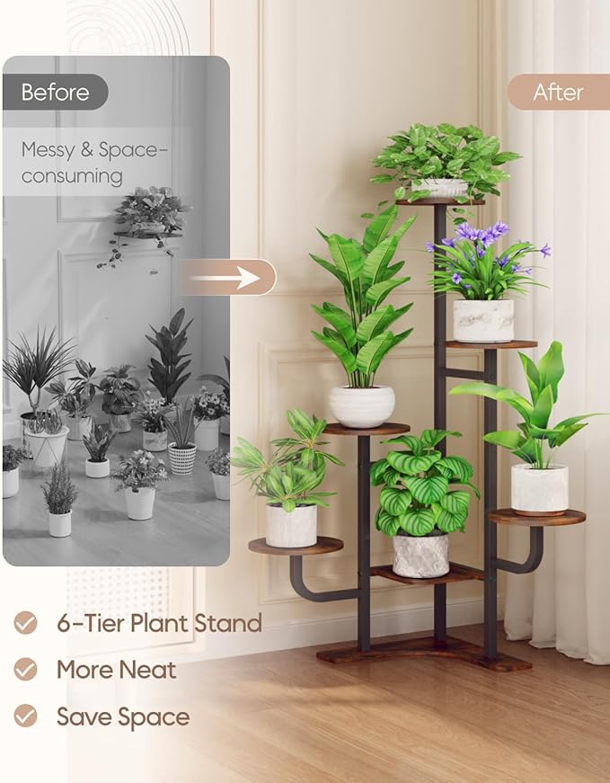 Corner Plant Stand Indoor - Image 6