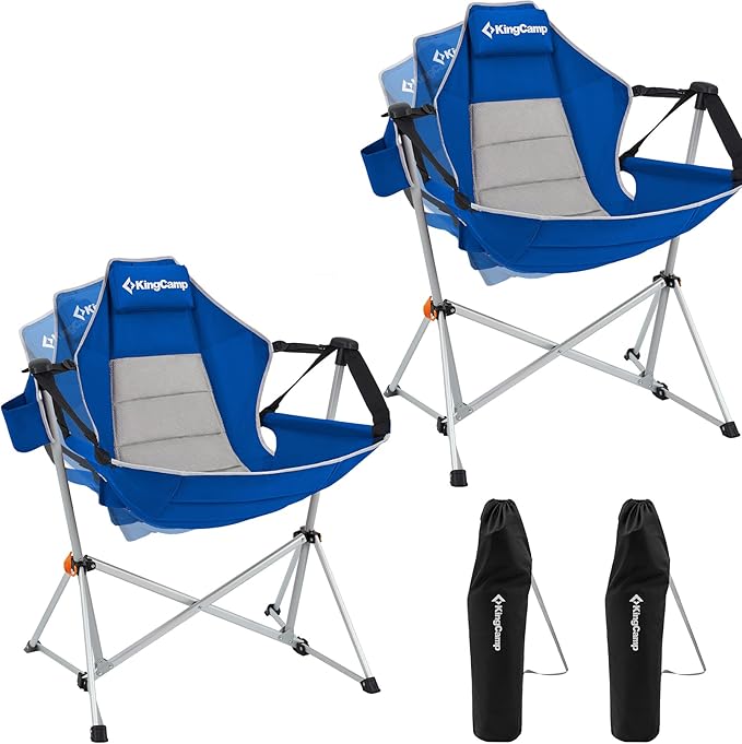 KingCamp Hammock Camping Chair, Swinging Portable Folding Camp Chairs by KingCamp