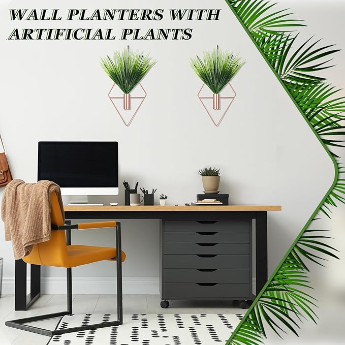 2 Pieces Wall Decor Hanging Planters - Image 6