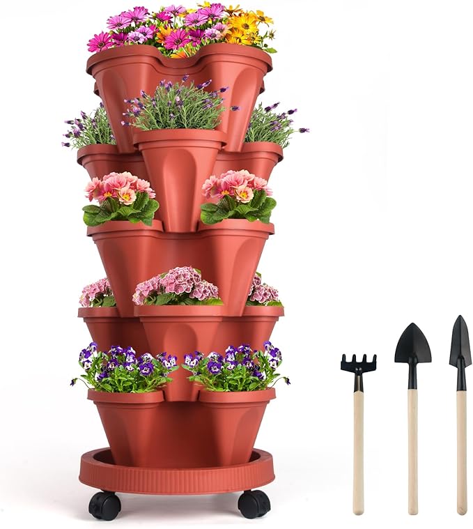 DUNCHATY Stackable Planter by DUNCHATY