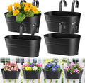 MADHOLLY Railing Planter with Drainage Holes by MADHOLLY