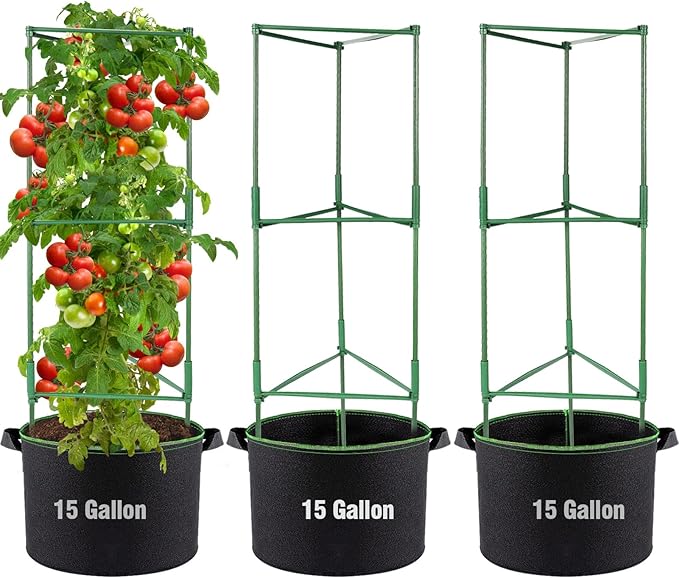 ANPHSIN 3 Sets Tomato Cages by ANPHSIN