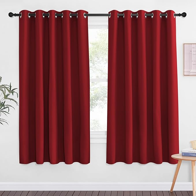 NICETOWN 66 Inch Long Blackout Curtains by NICETOWN