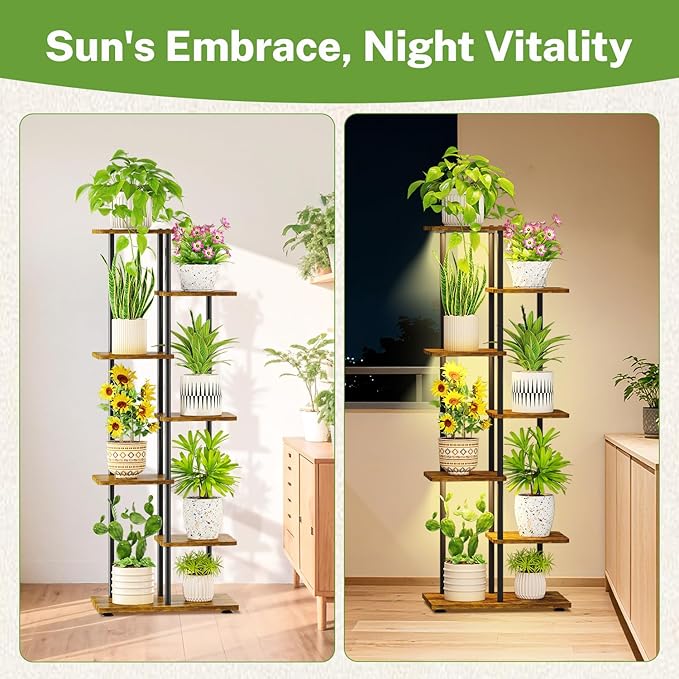 iDavosic.ly 6 Tier Tall Plant Stand Indoor - Image 6