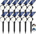 nipify 12 Pack Solar Spot Lights Outdoor Waterproof by Nipify