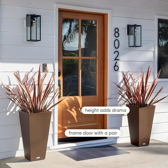Veradek V-Resin Indoor/Outdoor Taper Planter - Image 4