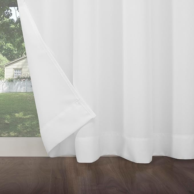 Sun Zero Marina Indoor/Outdoor UV Protectant Energy Efficient Grommet Curtain - Image 4