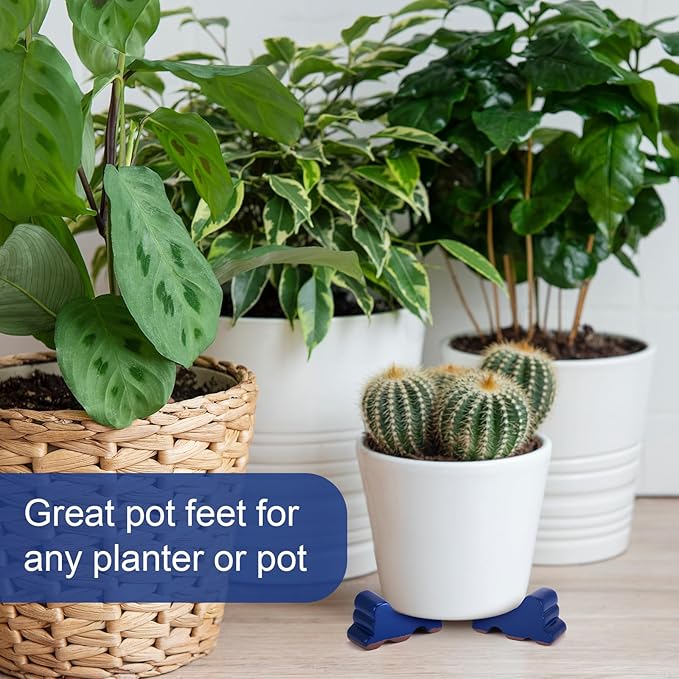 Kigeli 6 Pcs Resin Garden Pot Feet - Image 6