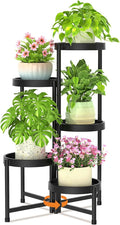 LASZOLA 5 Tiered Folding Plant Stand Indoor by LASZOLA