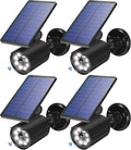Solar Lights Outdoor Motion Sensor Flood Lights 2000LM IP67 Waterproof Security by CAHOUGSMTSolarLights