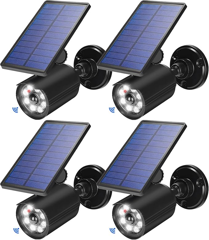 Solar Lights Outdoor Motion Sensor Flood Lights 2000LM IP67 Waterproof Security by CAHOUGSMTSolarLights