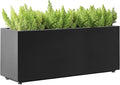 Outdoor Metal Planter Box 40Wx12Dx16H, Long Large Rectangular Trough Planters by Foresland-MetalPlanter