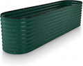 Plant & Plot Galvanized Raised Garden Beds Outdoor // 8×2×2 ft Planter Raised by PlantPlot