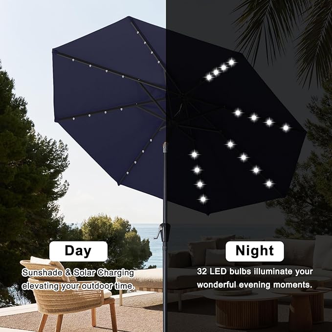 ABCCANOPY Durable Solar Led Patio Umbrellas - Image 4
