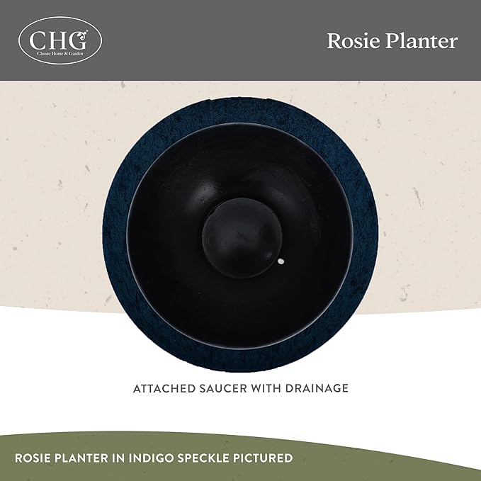 Classic Home and Garden Rosie Modern Planter w/Drainage - Image 3