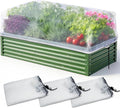 KEOHOL 3-Pack Garden Netting for Raised Beds, 59.1" × 27.6" × 17.7" Rectangular by Unknown