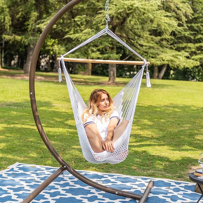 Lazy Daze Hammocks Hanging Chair Caribbean Swing Chair Hammock Chair - Image 2