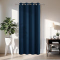 Joydeco Blackout Door Curtain for Doorway Privacy 84 Inches Long, Grommet by JOYDECO