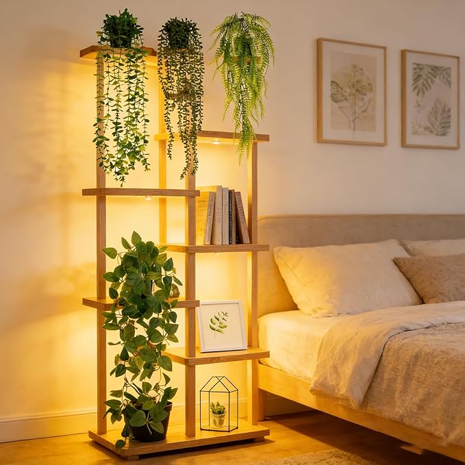 4 Pack Artificial Plants Wall Hanging Fake Plants Indoor - Image 2