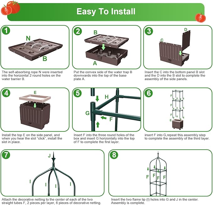Raised Garden Bed Planter Boxes - Image 9