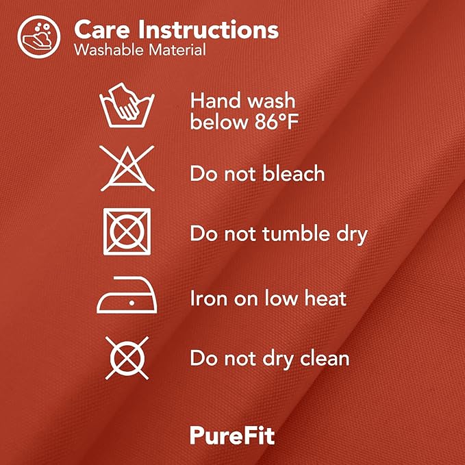 PureFit Outdoor Curtains for Patio Waterproof Weatherproof, UV and Fade - Image 7