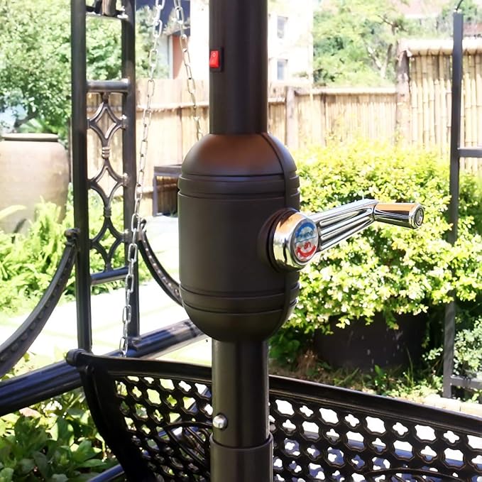 Sunnyglade 9Ft Patio Umbrella Outdoor Table Umbrella - Image 5