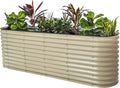 32" Extra Tall Raised Garden Bed Kits, 3.5 x 6.5 x 2.7ft Deep Root 9 in 1 by VegoGarden